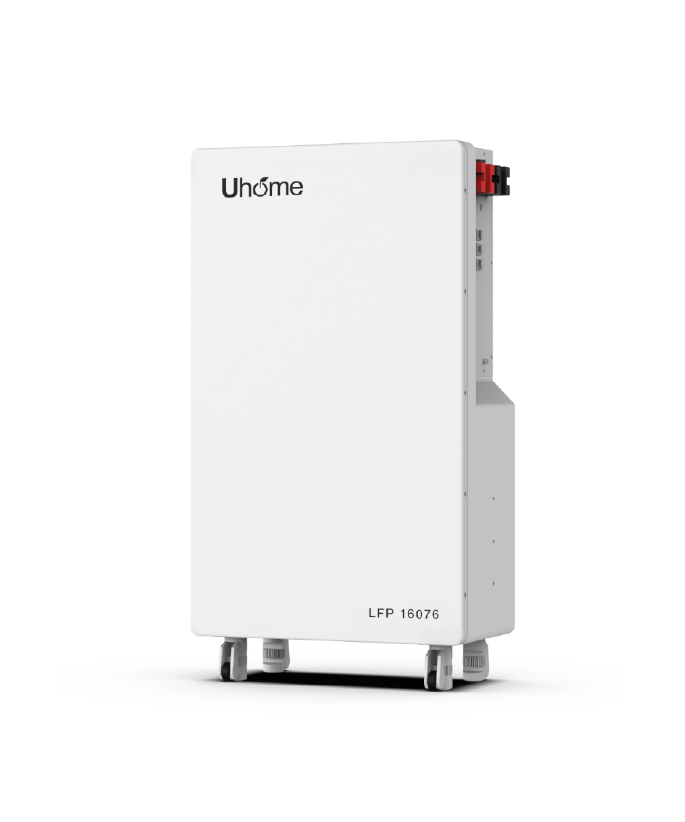 Batería de Litio 16kWh 48V Pared | Apilable Uhome LFP 16076 - Imagen 2