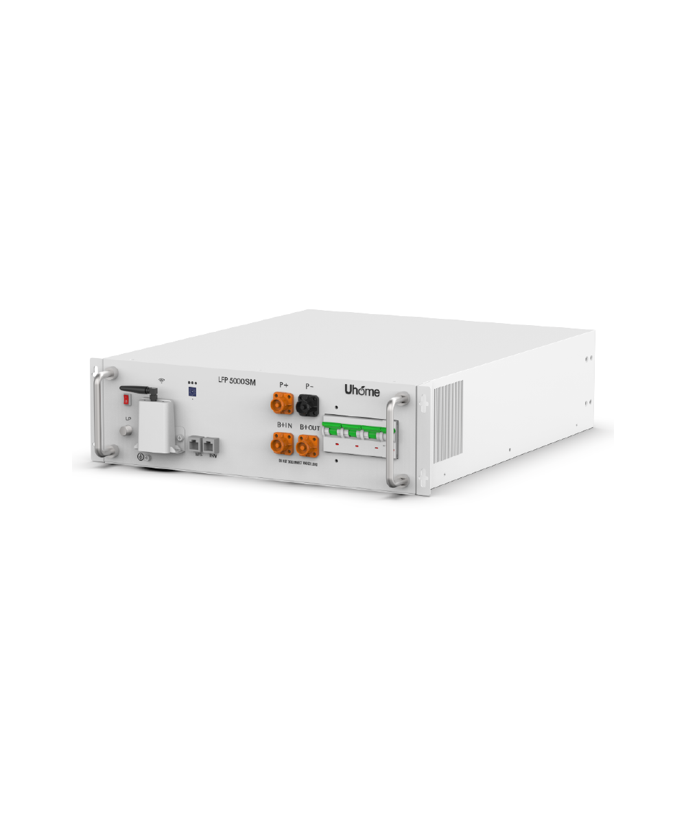 Batería de Litio Alto Voltaje 5kWh  Rack Uhome LFP 5000SM - Imagen 2