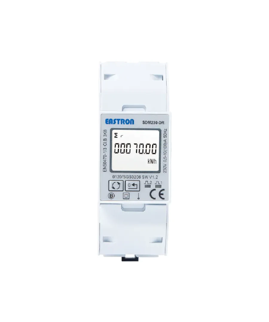 Smart Meter Eastron SDM230 0.5A~100A 1P 230V Medición Directa hasta 10kW - Vista principal