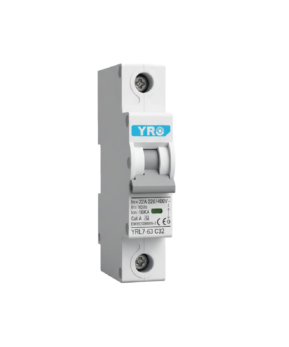 Interruptor Automático YRO YRL7-63 6kA Unipolar 32A 6kA 230/400V  AC - Imagen 2