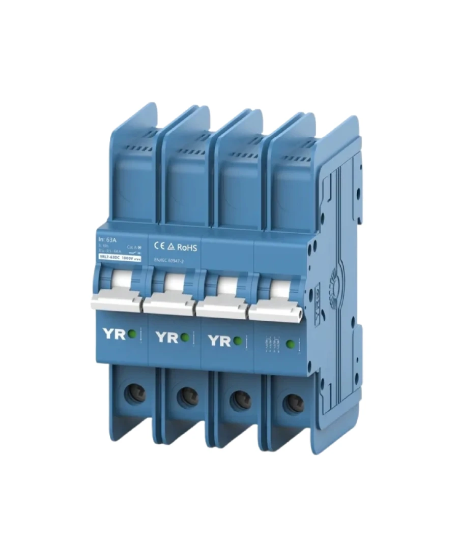 Interruptor Automático YRO YRL7-63DC 16A 4P 1200V DC - Vista principal
