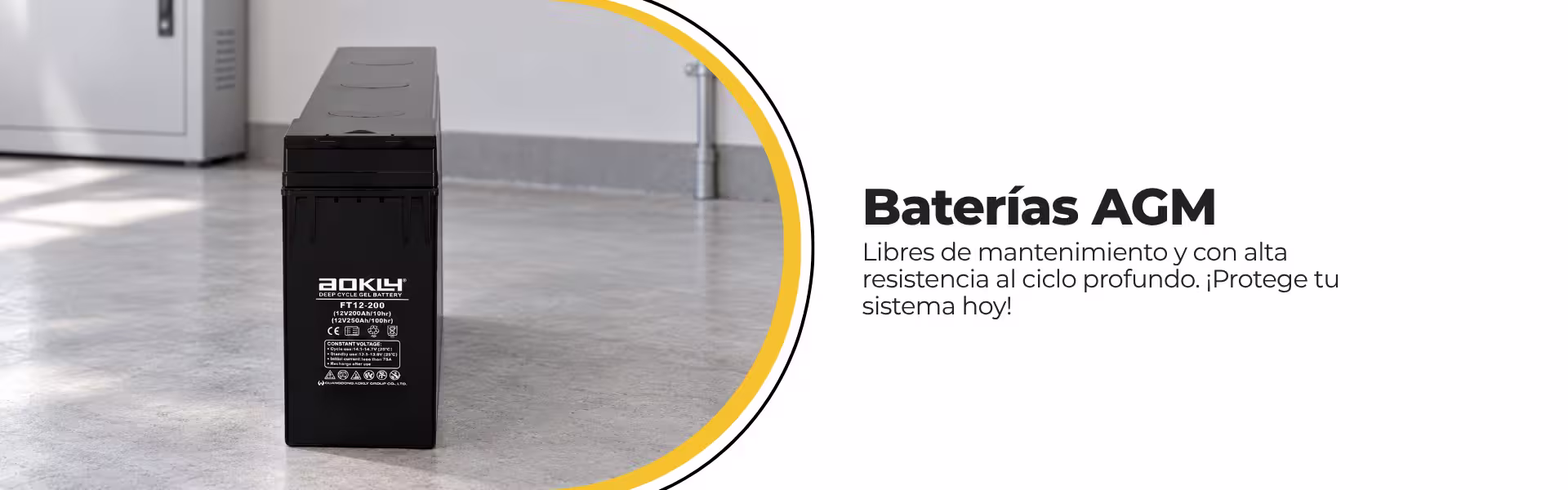 Baterías AGM