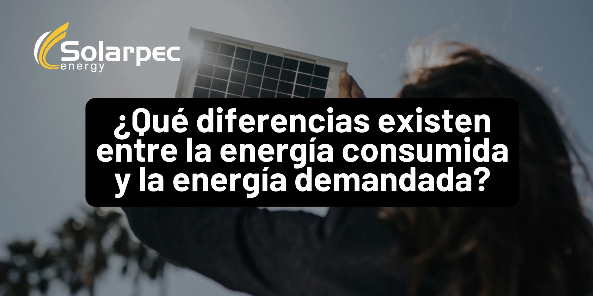 ¿Qué diferencias existen entre la energía consumida y la energía demandada?