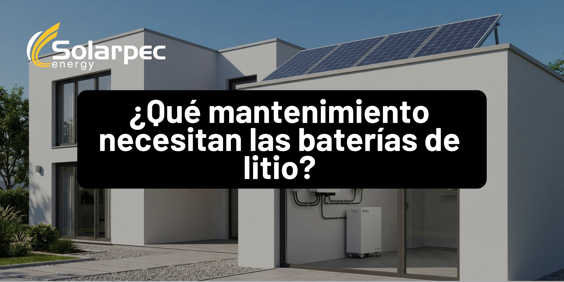 ¿Qué mantenimiento necesitan las baterías de litio?