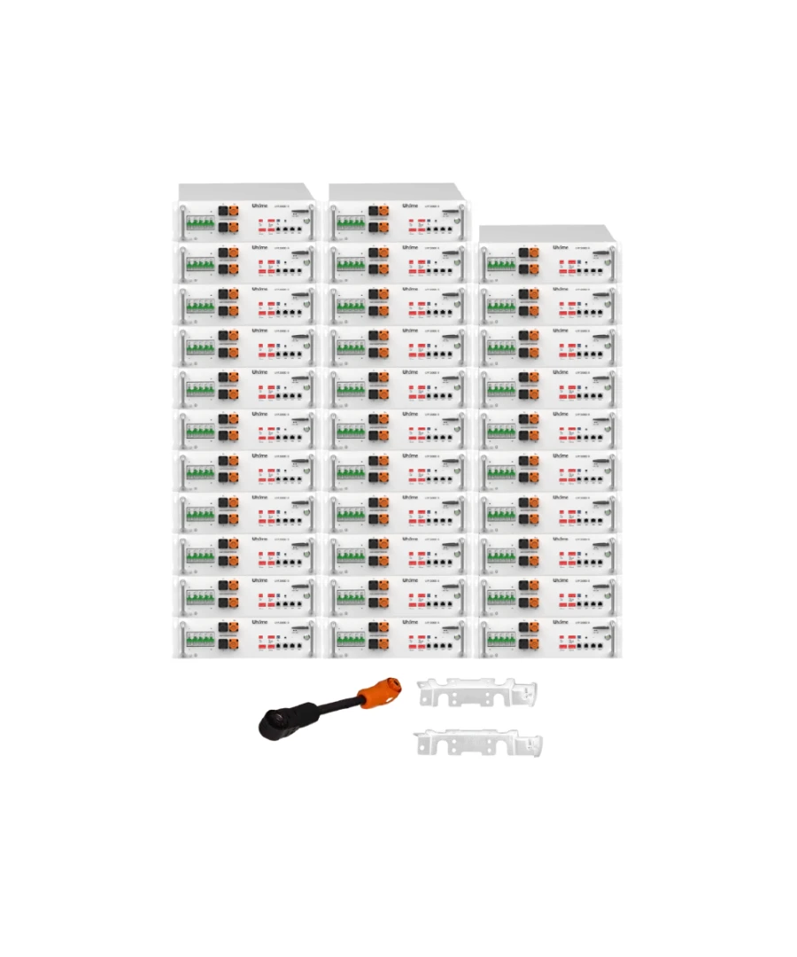 Banco de baterías Alto voltaje 819V Serie Paralelo 160kWh LFP 5000B