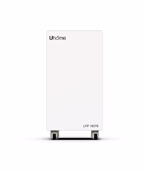 Batería de Litio 16kWh 48V Pared | Apilable Uhome LFP 16076 - Vista principal