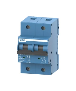 Interruptor Automático YRO YRL7-125DC 80A 2P 500V DC Con Polaridad - Imagen 1