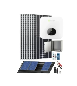 Kit solar sistema fotovoltaico 5100W-Growatt - Imagen 1