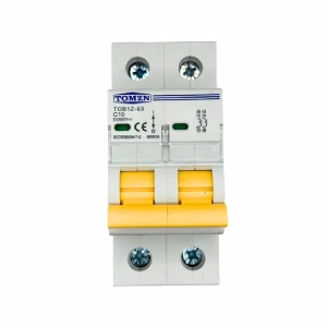 Interruptor Automático TOMZN TOB1Z-10 2P 10A 600V DC  - Imagen 1
