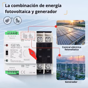 ATS Geya Mini 3 Polo 63A 220V - Imagen 3